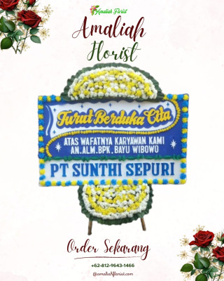 Papan Bunga Duka di Takisung