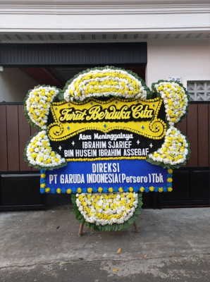 Papan Bunga Duka di Takisung