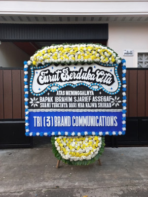 Papan Bunga Duka di Takisung